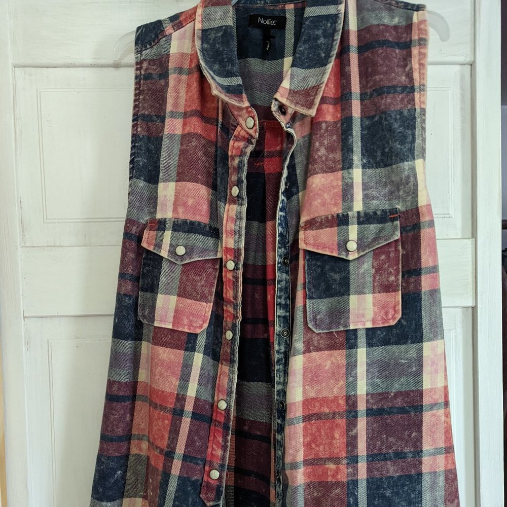 Nollie Button Up Tank